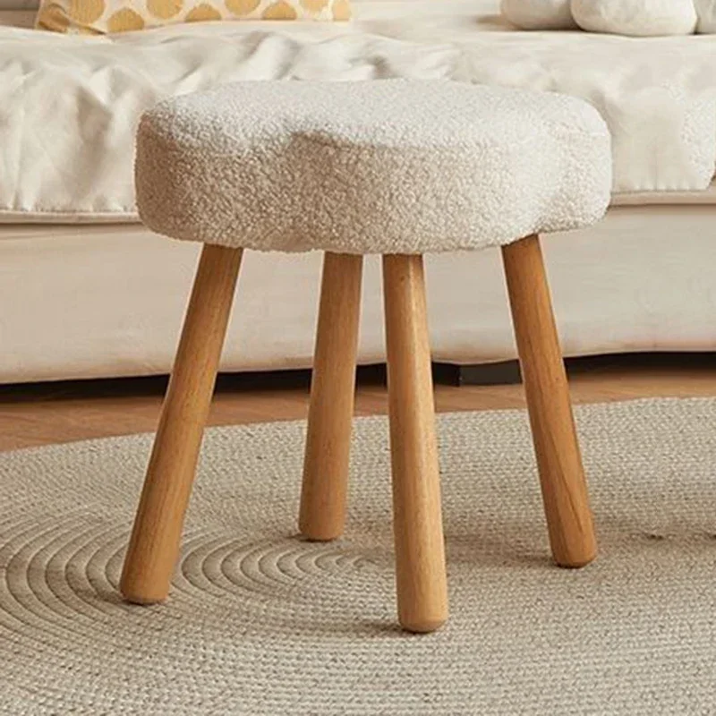 

Minimalist Stools Interior Lightweight Pliant Fashionable Stools Cloud Shape Cute Creative Muebles Para El Hogar Furniture