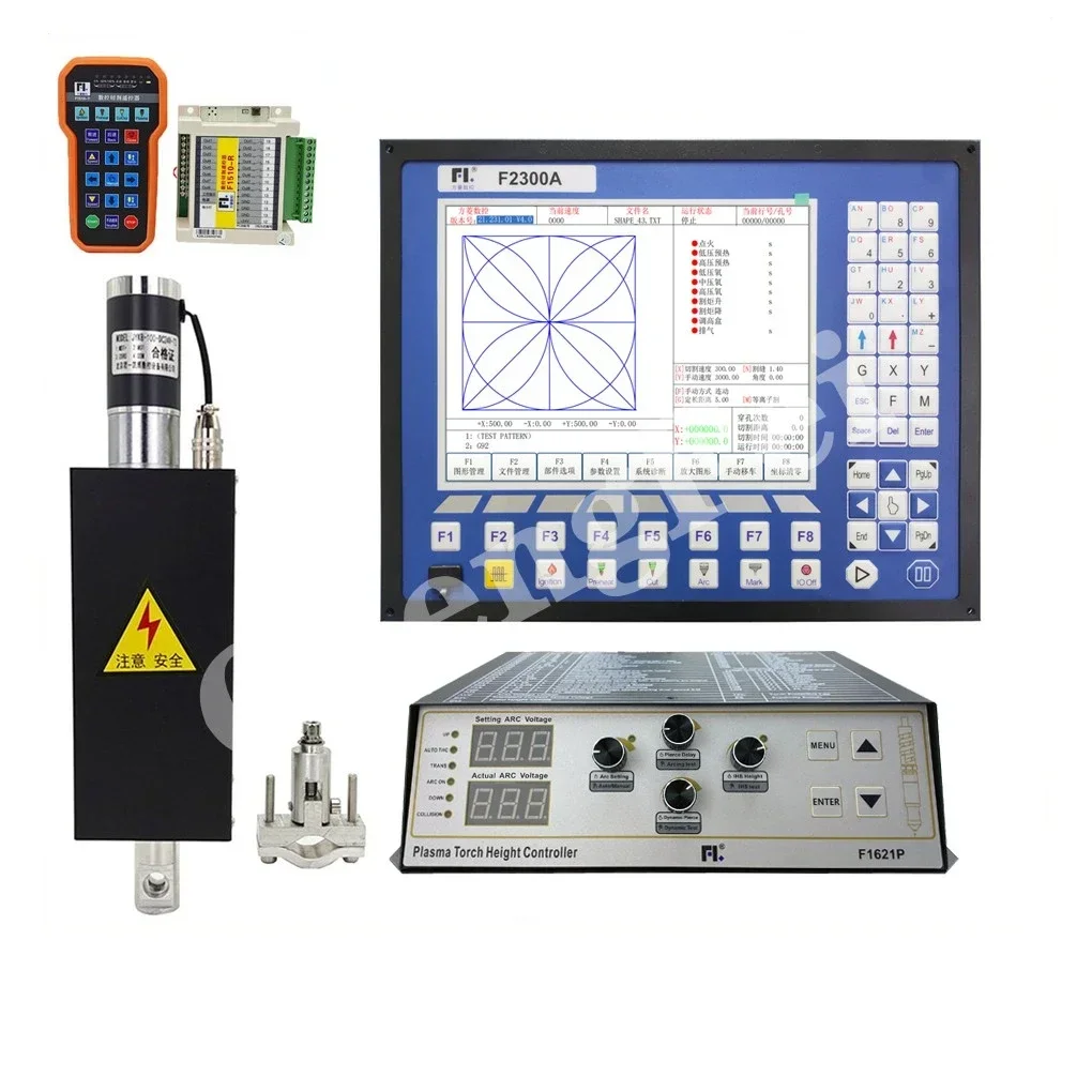 Kit de controlador de Plasma CNC Thc, Control remoto de cortador de Plasma, sistema Cnc de 2 ejes, F2300a/f1621/hp105/jykb-100-dc24v/t3/f1510