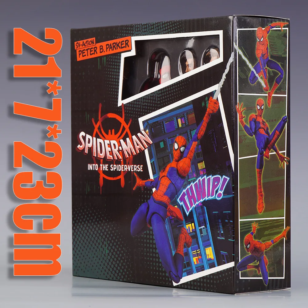 Homem-Aranha Super Herói Homem-Aranha Peter Parker Figura de ação articulada brinquedos modelo colecionável