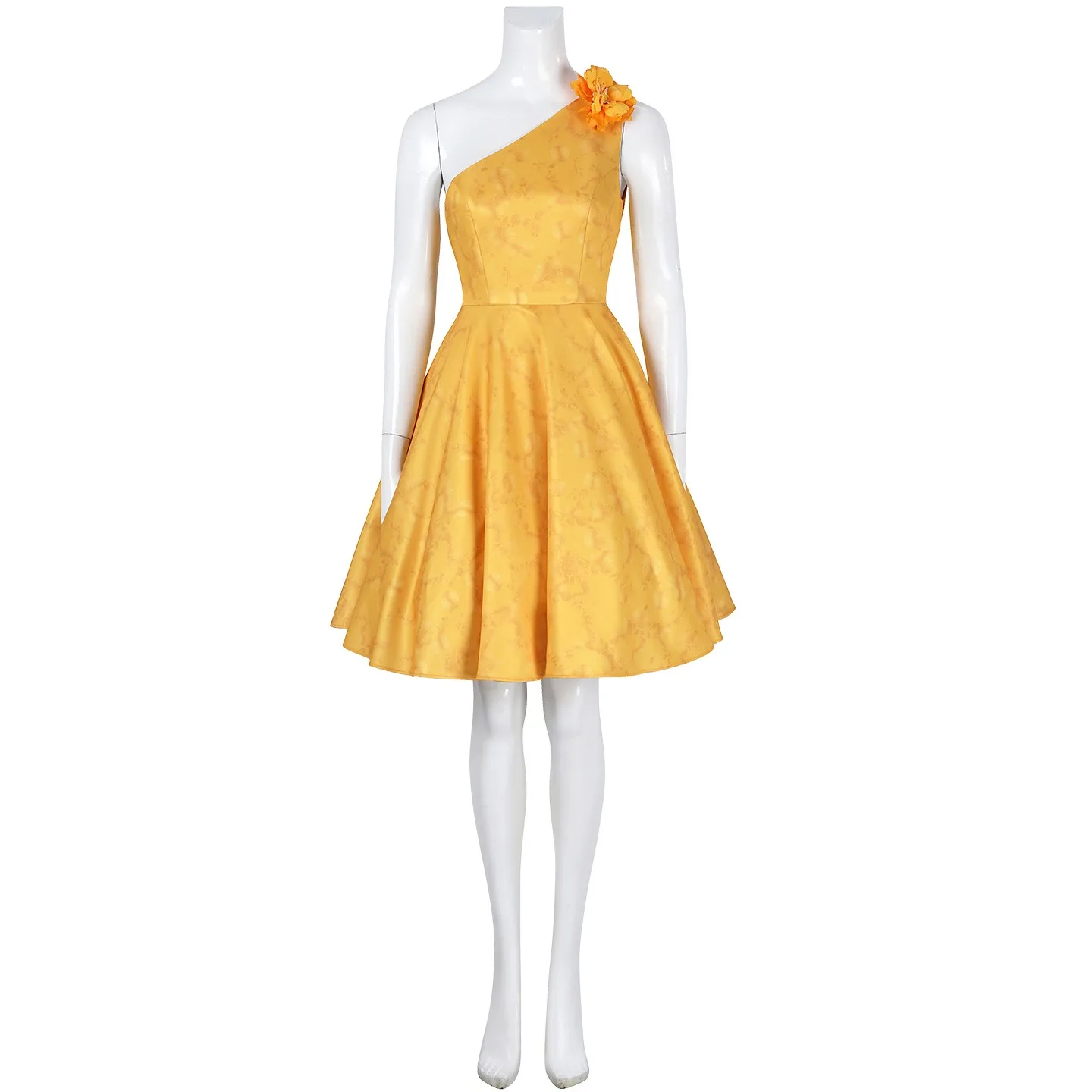 

Bunny Judy Cosplay Costumes Women Yellow Floral Dress Fancy Party Suits Halloween Carnival Uniforms Cartoon Clothing Custom Made