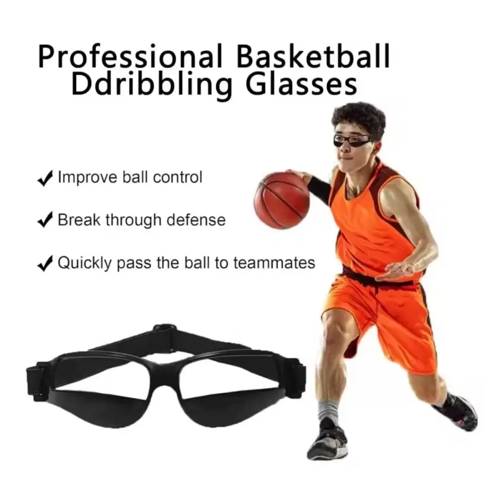 Elastic Training Eyewear Adjustable Anti-Glasses-Off Basketball Dribbling Goggles Lightweight Anti Down Glasses