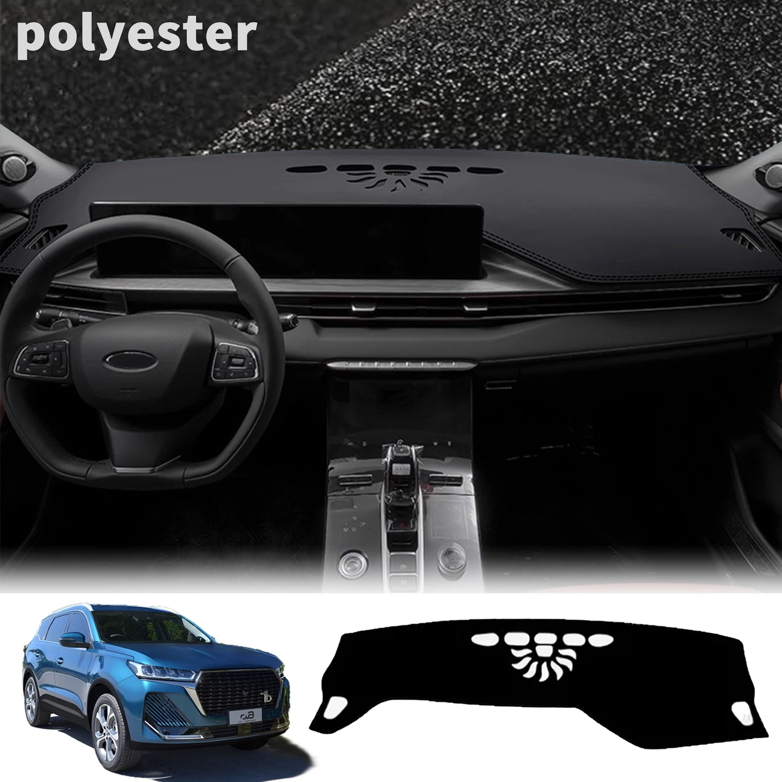 

for DR 6.0 7.0 2023 2024 2025 Accessories Car Dashmat Dashboard Cover Pad DashMat Sunshade Protective Carpet