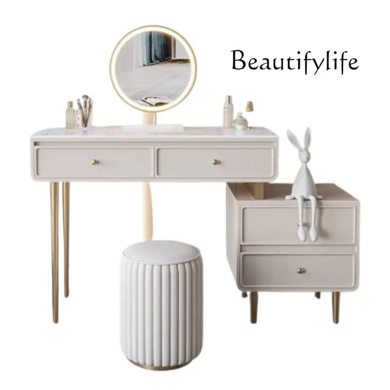

Nordic Wood White Dresser Drawer Modern Stool Organizer Storage Bedroom Dressers Sets Mirrors Coiffeuse Pour Femme Furniture