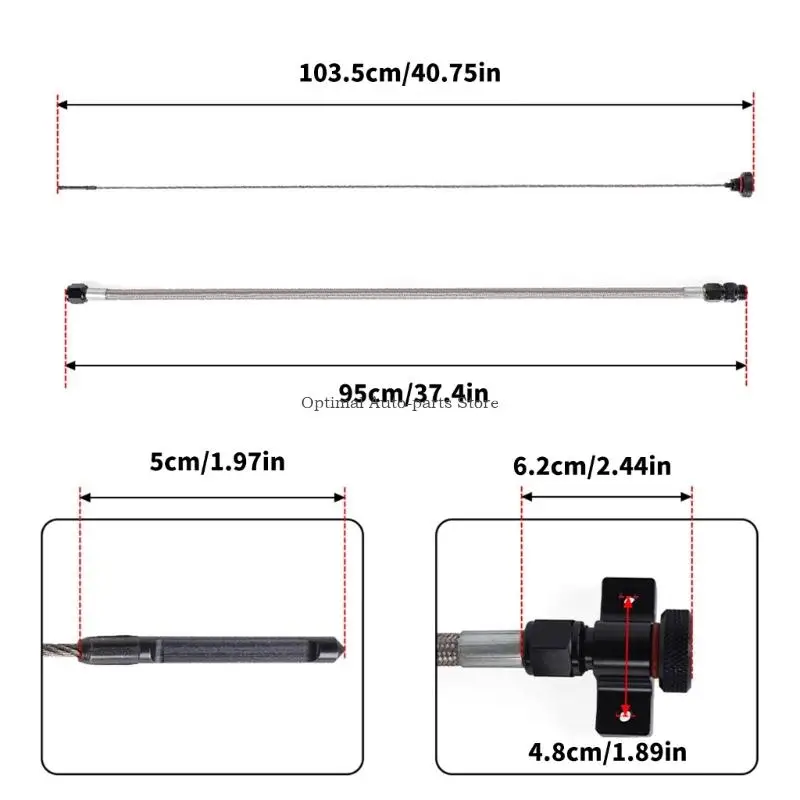 

Номер детали 22200 Измерительный щуп коробки передач для коробок передач F150 6R80 10R80 4R70E Металлическая конструкция
