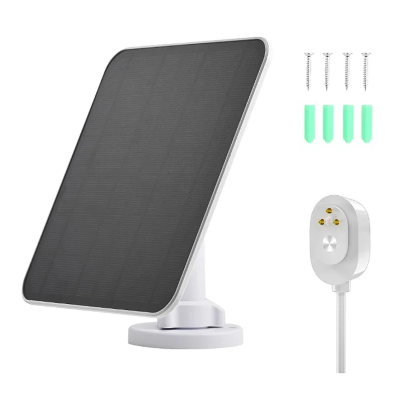 

5W Waterproof Outdoor Solar Panel 5V Charging For Ring Spotlight Cam & Ring Stick Up Cam Port-New