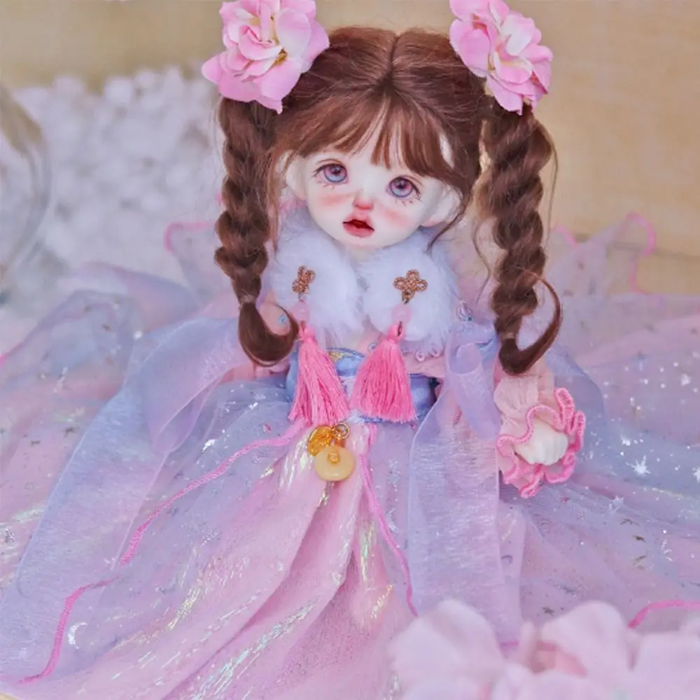 

New Lolita 1/6 BJD Outfit Set Pretty Retro Princess Dress Chinese-style Cute Accessories (No Dolls or Shoes)