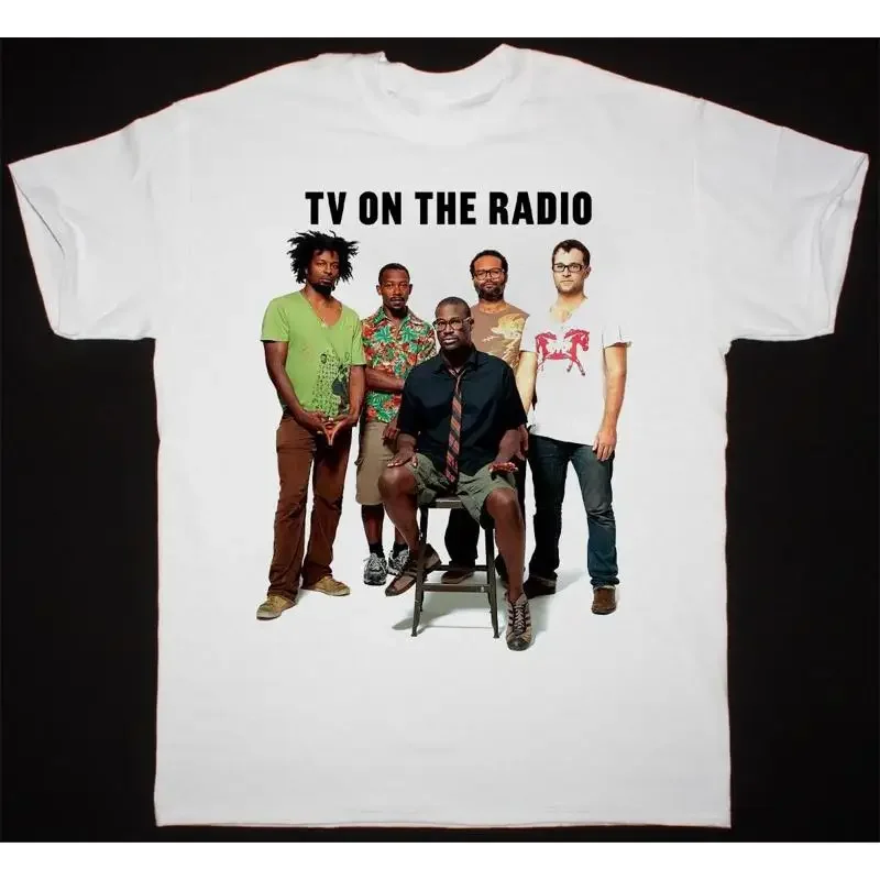 New Tv On The Radio Band Member White All Size T Shirt