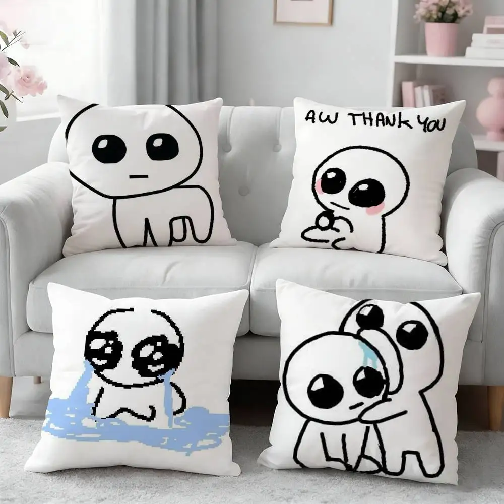 

TBH Autism Yippies Creature Pillow Case Pattern Printed Pillowcase For Living Room Sofa Cushion Cover