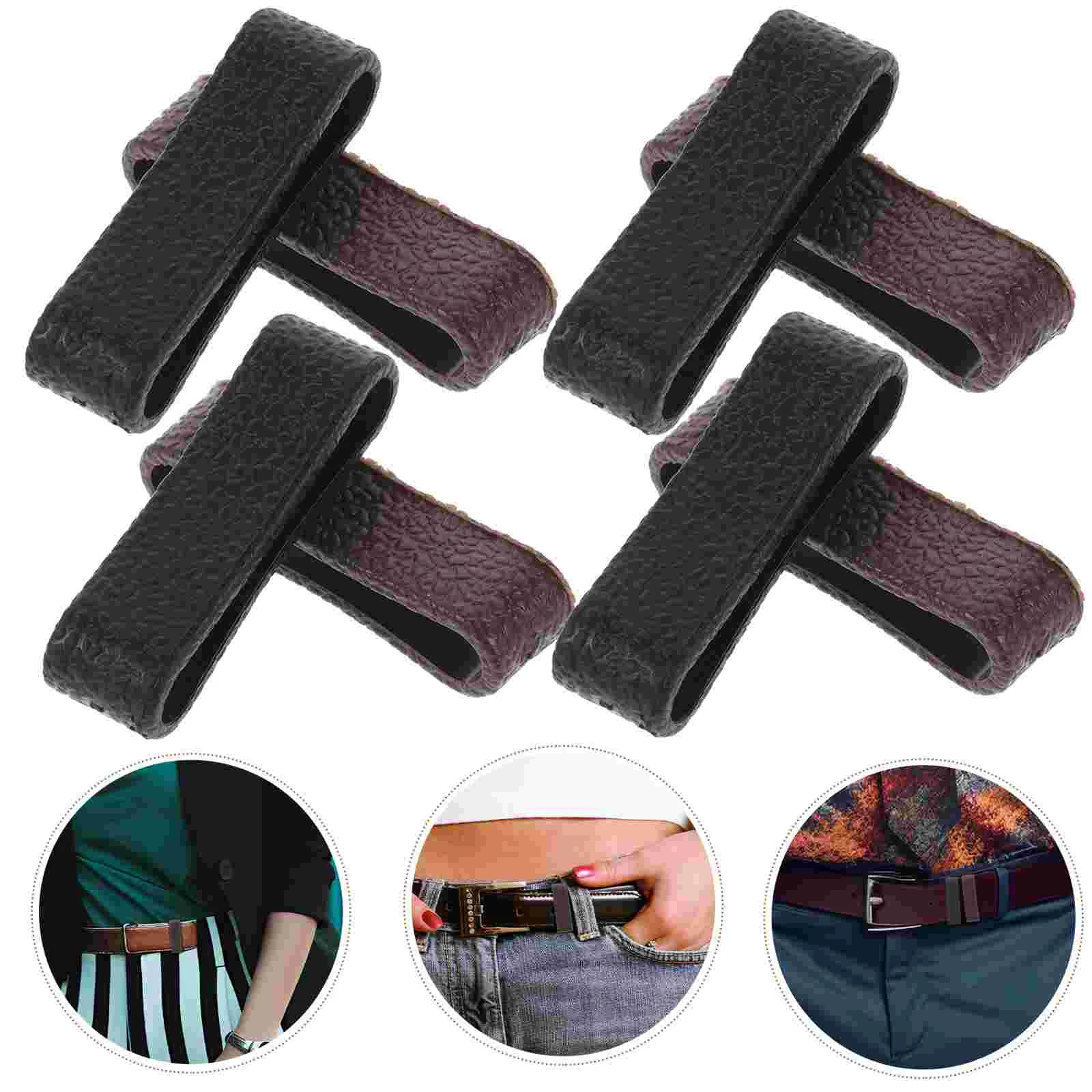 Belt Strap for Pants Band Retainer Holder Fastener Rings Connector but