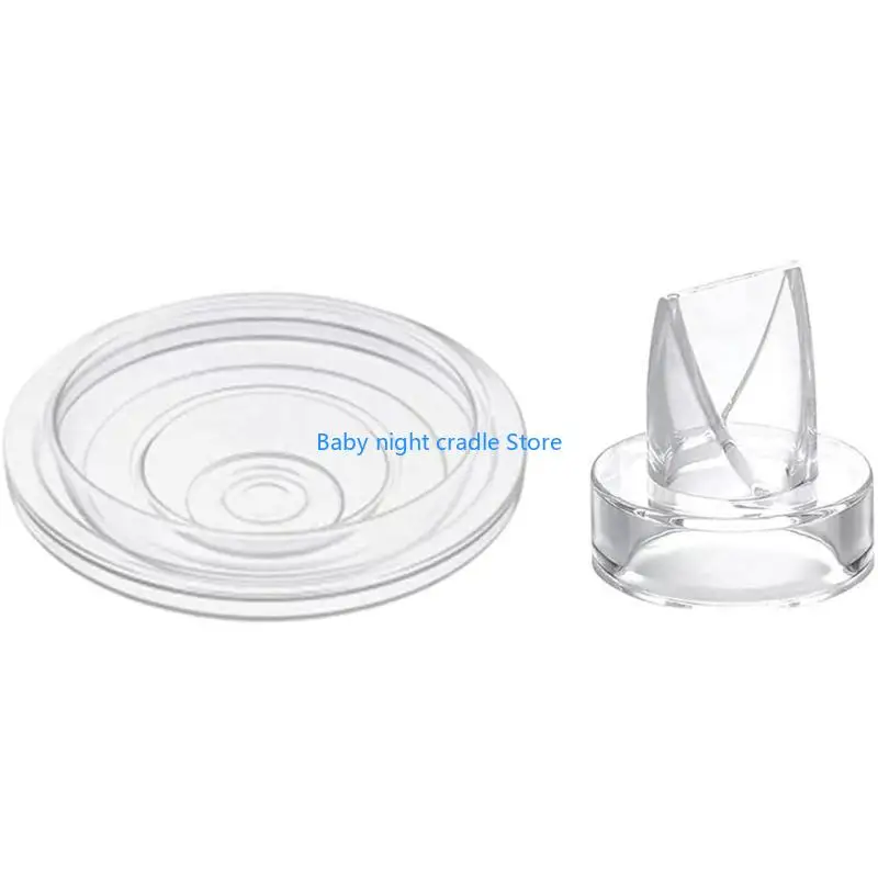 J2FF 6 قطع من صمامات السيليكون وحزمة الحجاب الحاجز تركيبات بسيطة لمضخة الثدي