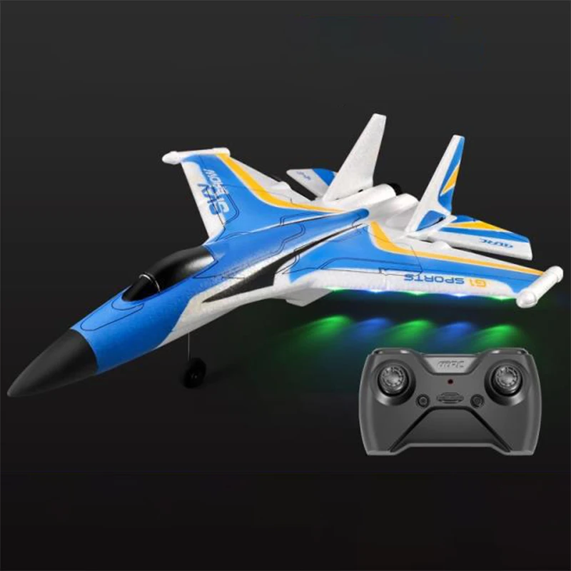 Toys RC Plane Military Model Remote Control Airplane 2.4G Fighter Craft Glider Hobby Gift Children Electric Rc Planes For Adults