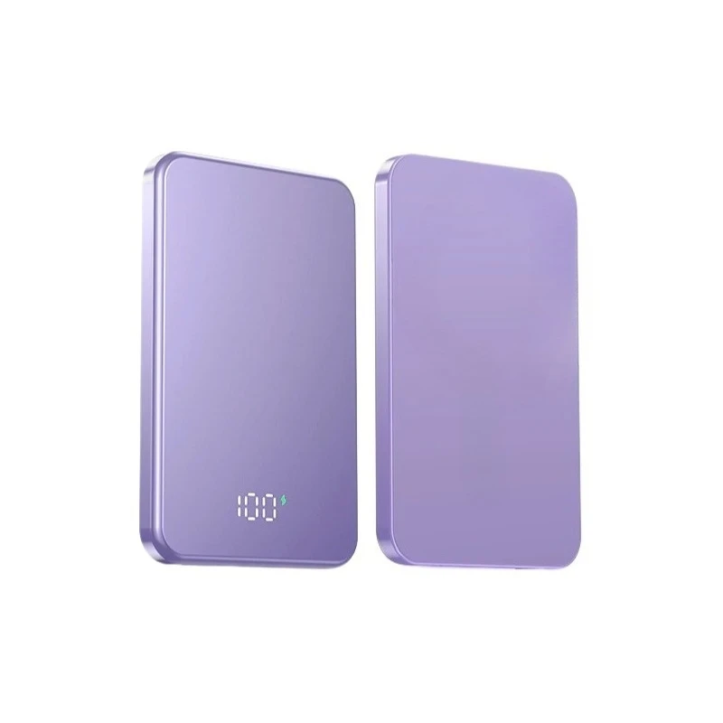 5000/10000/20000mAh Magnetic Wireless Power Bank Fast-Charging Portable External Battery For iPhone 16 Titanium Alloy Models
