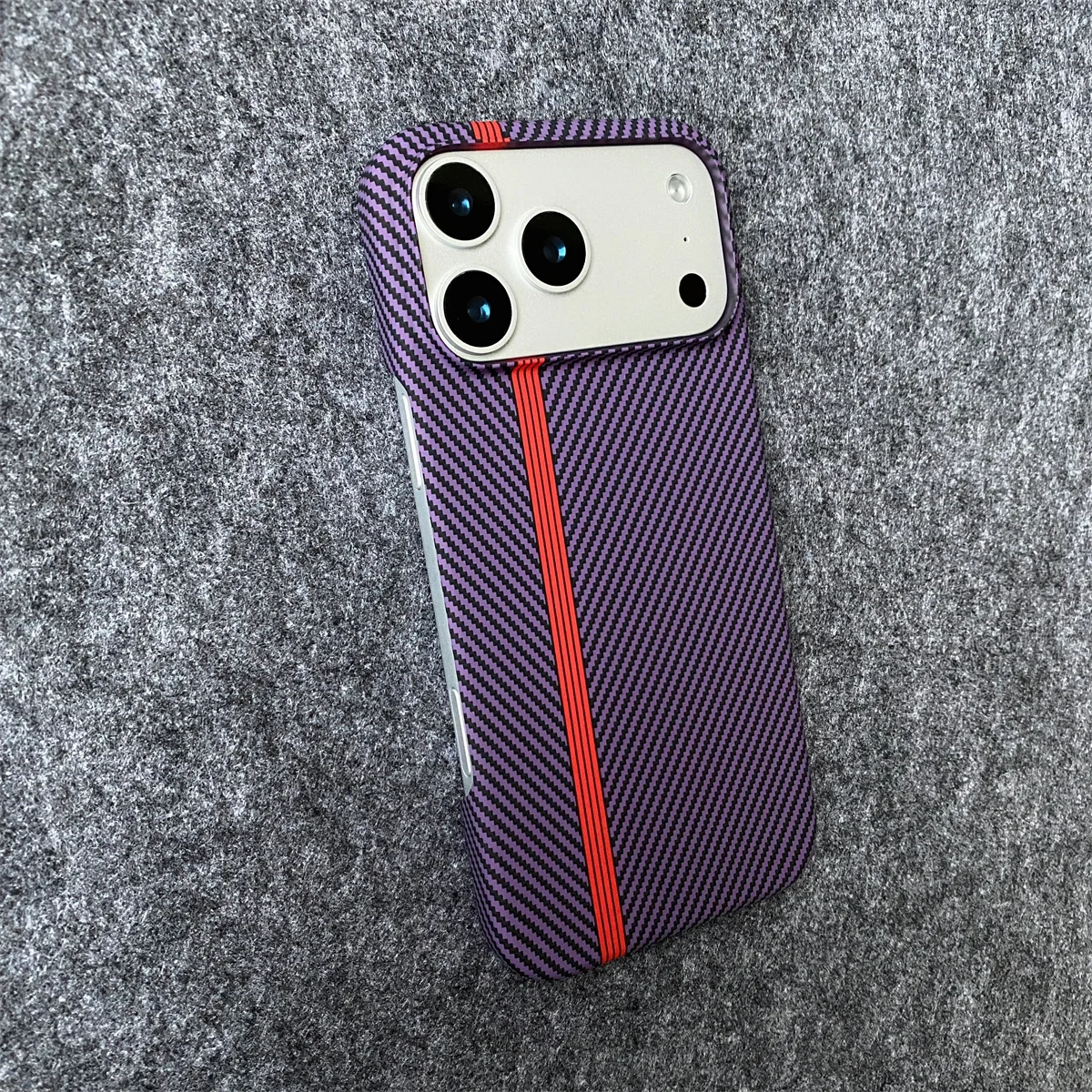 Carbon Fiber Kevlar Pattern Phone Case for IPhone 17 Air 16 15 14 Plus 13 12 11 Pro Max Business Shockproof Retro Leather Cover