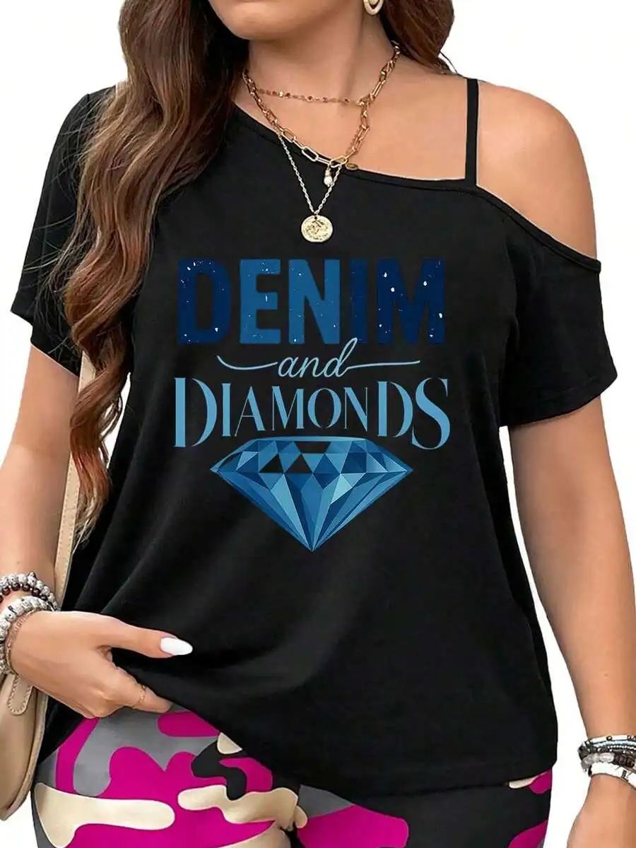 

Women Casual Cold Shoulder Top With Side Twist Knot Design