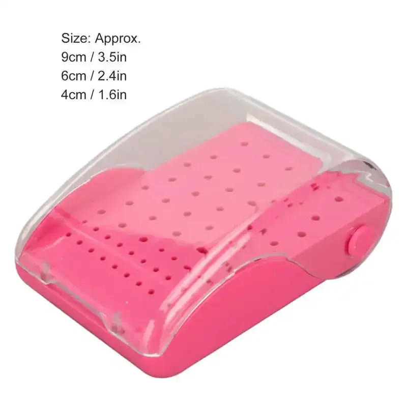 

Dental Bur Autoclavable Case Organizer Rectangle 60 Hole Bur Cleaning Holder Box for professional dental clinics and hospital