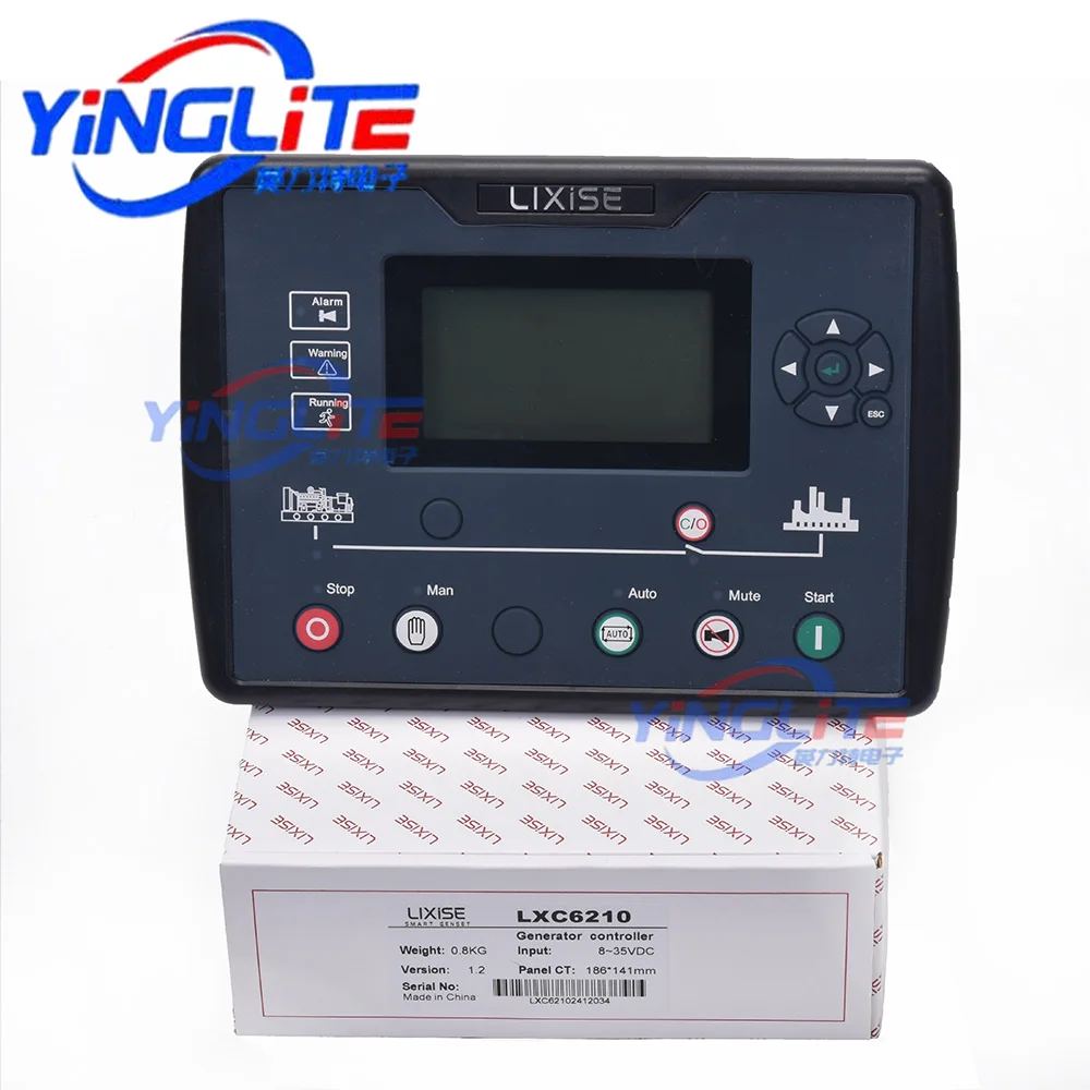 LXC6210 LXC6220 LIXISE Controller Diesel Generator AMF Auto Start Control Module USB Interface Genset Parts