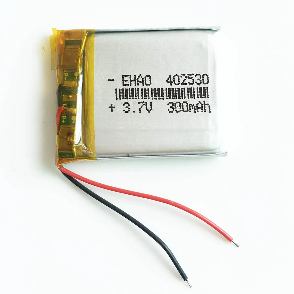 10 szt. 3.7V 300mAh litowo-polimerowa Lipo akumulator 402530 042530 do MP3 GPS Bluetooth zestaw słuchawkowy rejestrator kamery