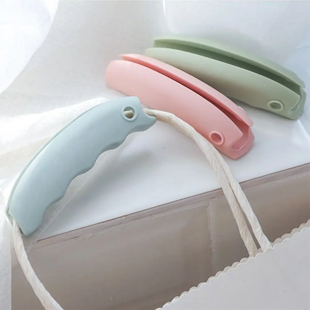 Portable Silicone Shopping Bag Lifter Labor-saving Protect Hands Grocery Bag Holder Bag Holder Clip Gift