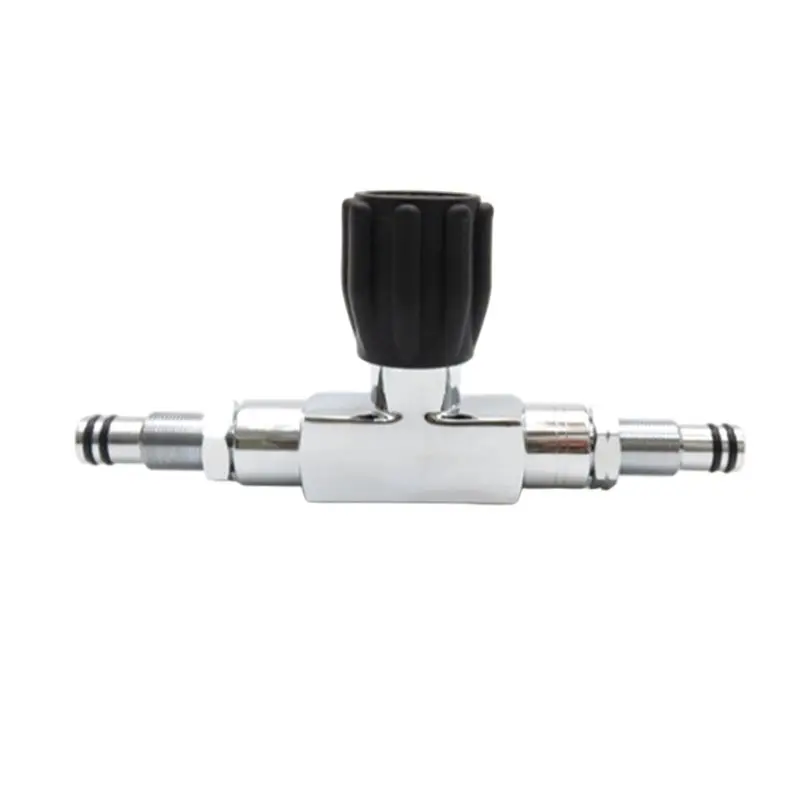 XSXS-Replacement Accessory Scuba Diving Double Tank Cylinder Intermediate Rod 3500Psi Diving Valve
