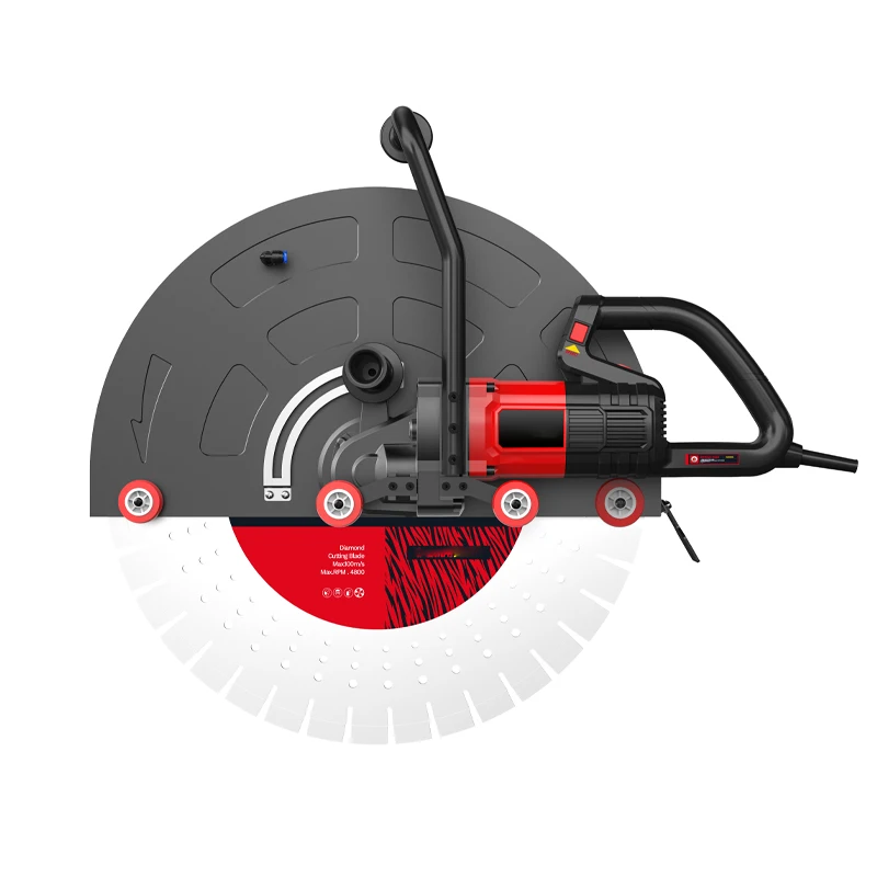 

Frequency DustFree Handheld Circular Saw Wall Cutting Machine 620 Concrete Road For Door Window Opening Wall Leaning