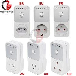 AC 220V Intelligent Timer Socket Timer Switch Countdown Electronic Timer Switch Controller Smart Control Plug-In For Smart Home