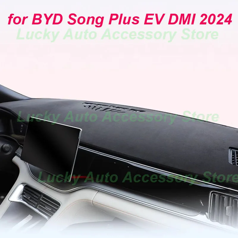 

Car Dashmat for BYD Song Plus EV DMI 2024 Car Dashboard Light-proof Pad Sunshade Pad Instrume Panel Cover Interior Accessories