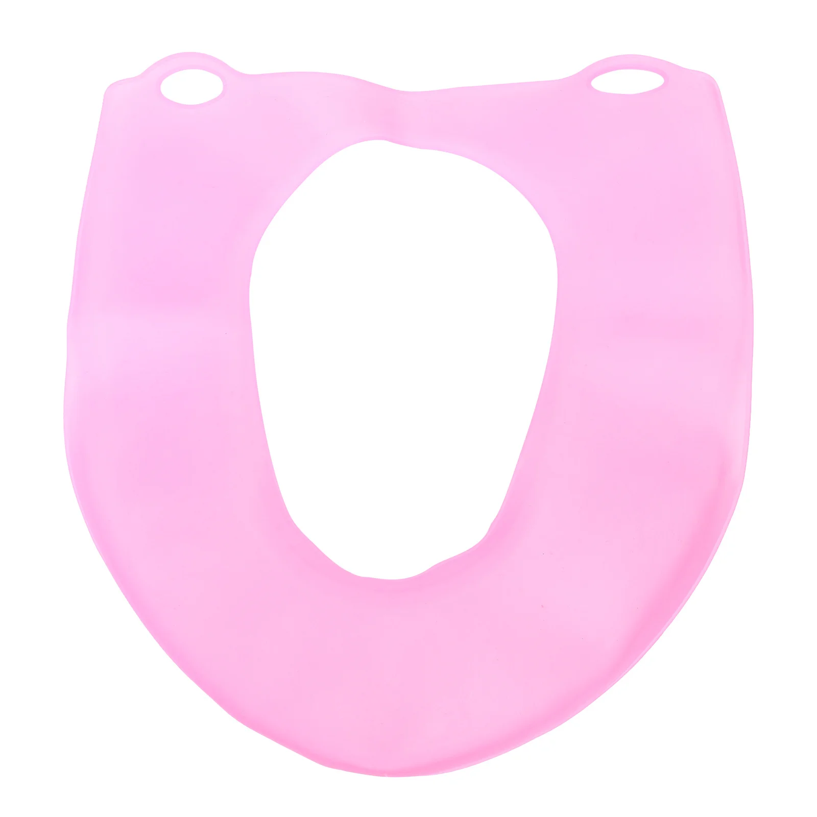 

1pc Universal Toilet Seat Cover Waterproof Silicone Toilet Seat Pad For Household Bathroom Maternity Hotel Use Washable