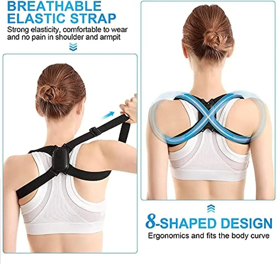 Youpin Intelligent Posture Belt Smart Upright Aid Reminder Correct Posture Wear Breathable Smart Posture Belt