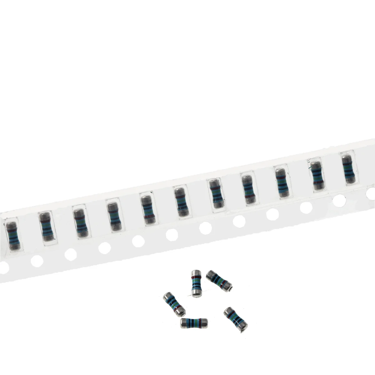 Résistance cylindrique SMD Ring Wafer, 1R, 2R, 0204, 0207, 10, 15, 22, 27, 47, 1.5, 4.7 Ohm, 1K, 2K, 100 K, 10K, 22K, 20 pièces, 220, 4.7