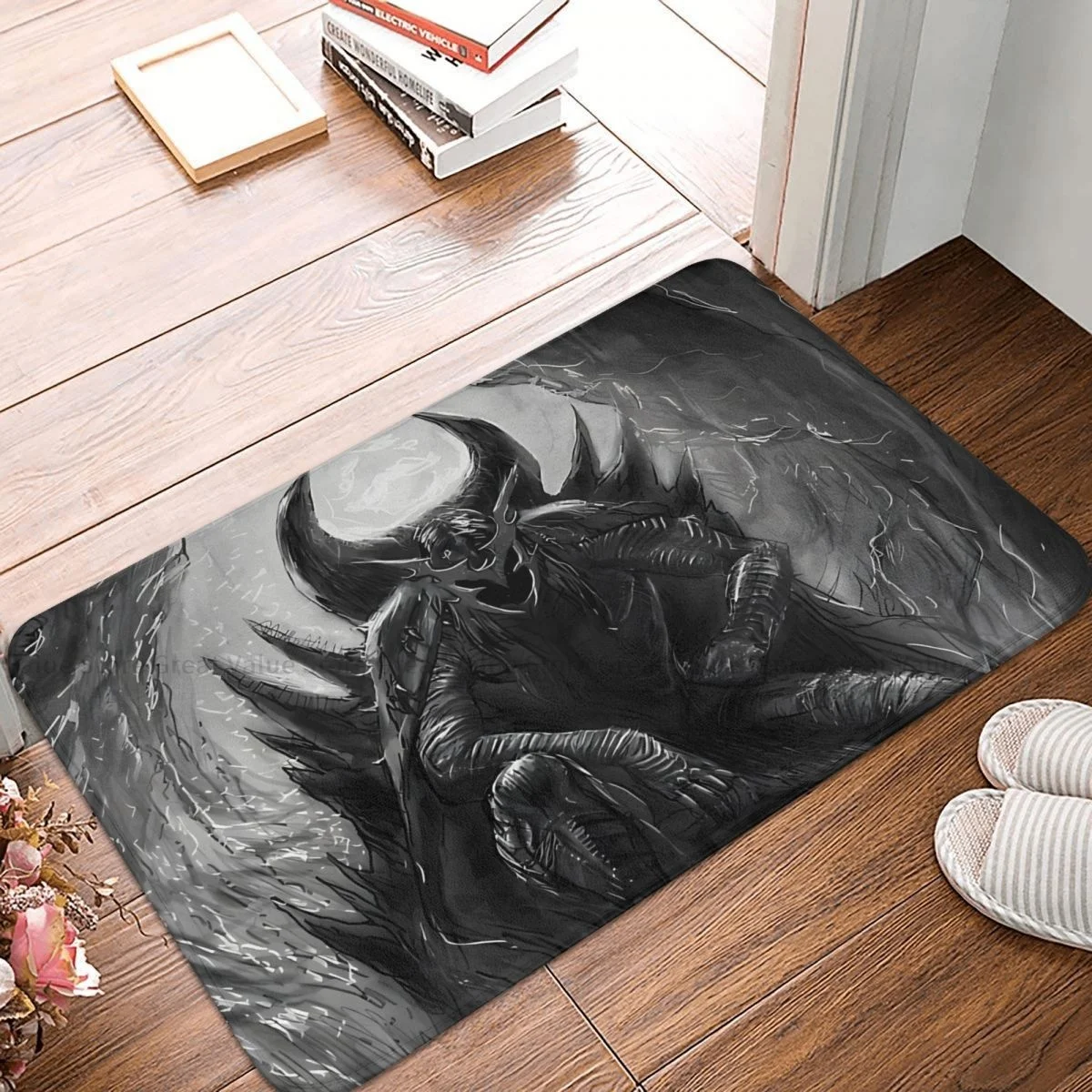 Heavy Metal Rock Music Non-slip Doormat Cool Living Room Bedroom Mat Outdoor Carpet Home Modern Decor