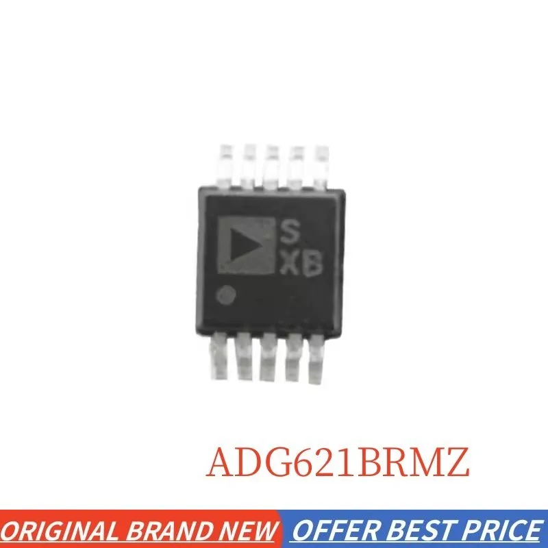 New Original IN STOCK ADG621BRMZ SXB MSOP-10 CMOS±5V/+5V, 4Ω dual-channel single-pole single-throw switch