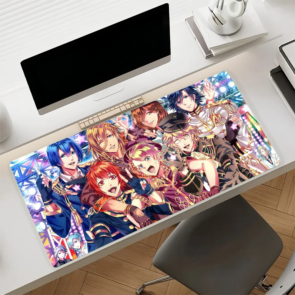 Game U-utapri Mouse Pad Anti Slip Rubber Edge Locked Thickened Laptop Gaming Desk Mat