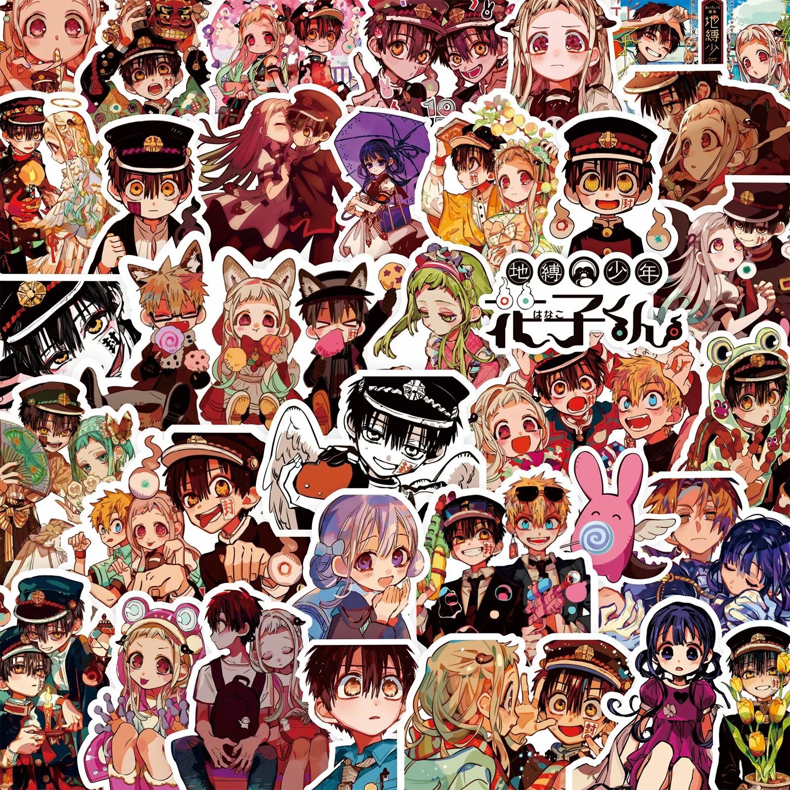 84 Pegatinas de Hanako, Pegatinas de Hanako Kun para Diario, Cuaderno, Manualidades, Pegatinas Decorativas