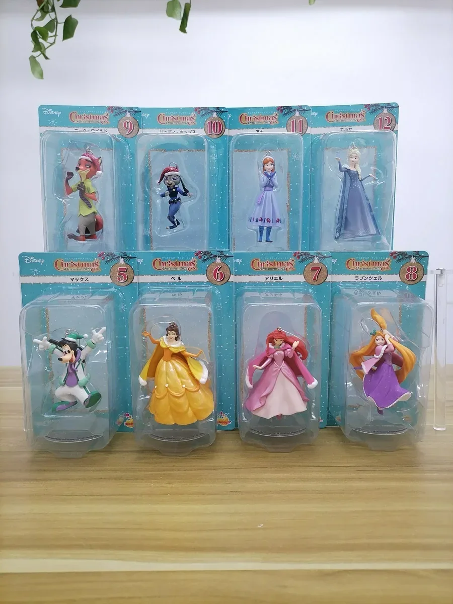 Disney Princess Frozen Kickey Mouse Donald Duck Pluto Cartoon Figure Collection Christmas Series pendenti borsa ornamenti regali