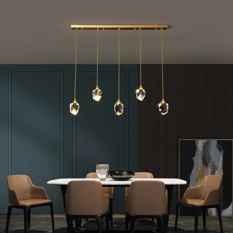 Ceiling Pendant Lamp Home Decoration Living Room Modern Ceiling Chandelier LED Crystal Nordic Light Bedroom Lustre Lighting Lamp