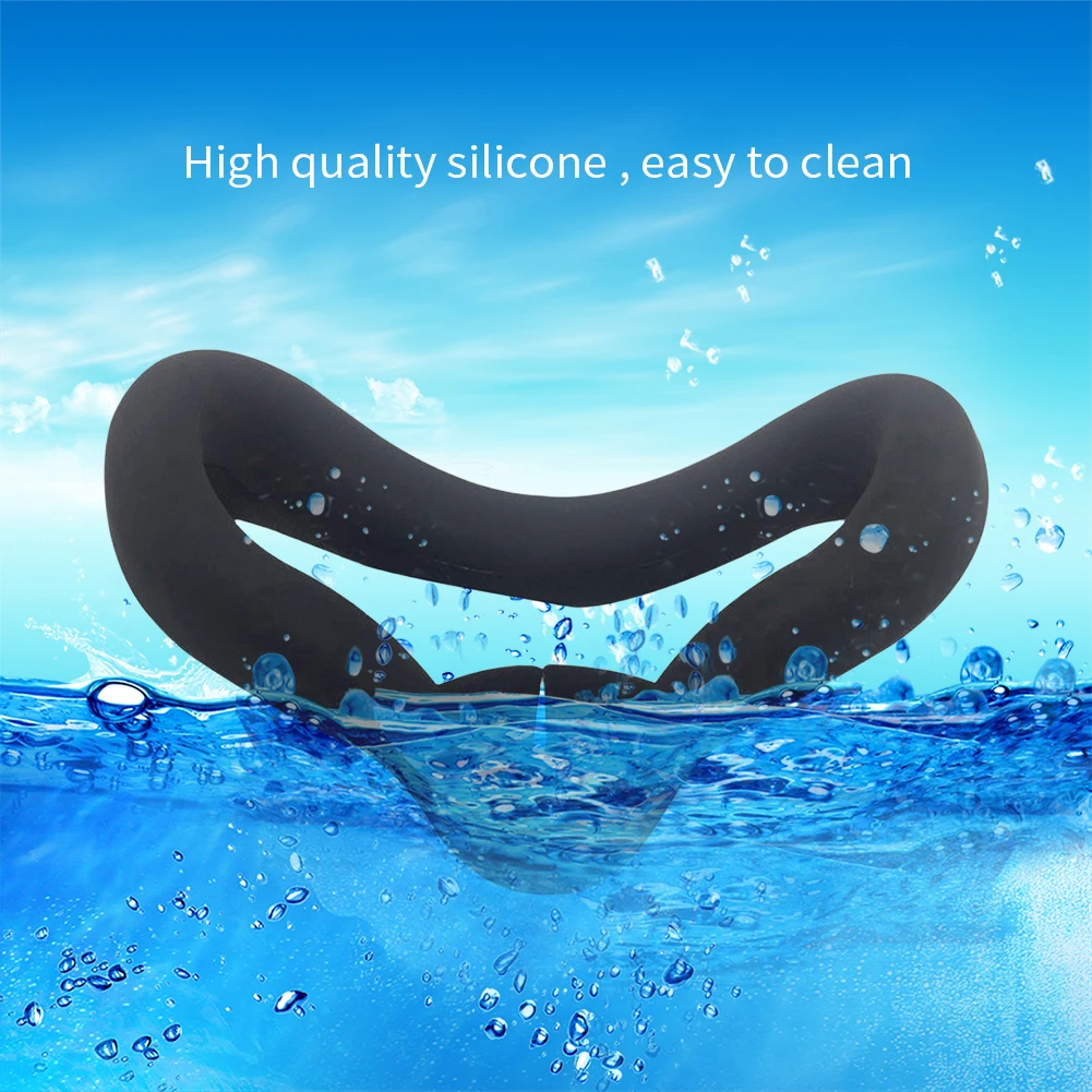 Sweatproof Eye Mask para Meta Quest 3,Soft Headset, Face Connector com Nose Bridge Bracket Design