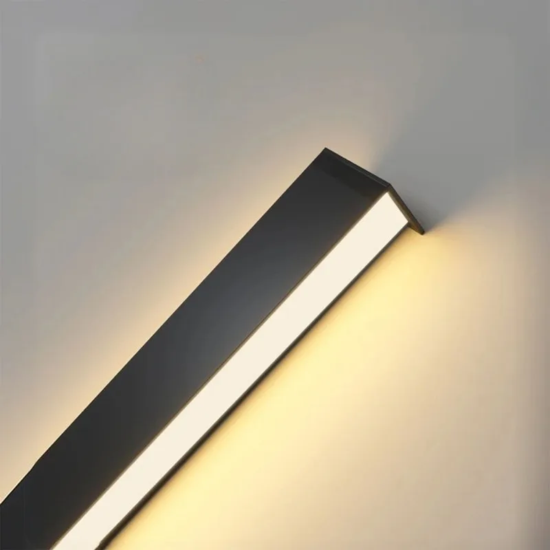 Motion Sensing LED Garden Lights Outdoor IP65 Long Wall Lamp Garden Porch Sconce Light 110V 220V 55-200CM 2/1 PCS
