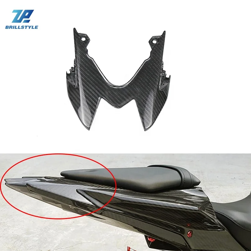 

Motorcycle 100% 3K Dry Carbon Fiber Rear Tail Light Panel Cover For BMW S1000RR 2015-2018 S1000R 2016+ Fairing Kits