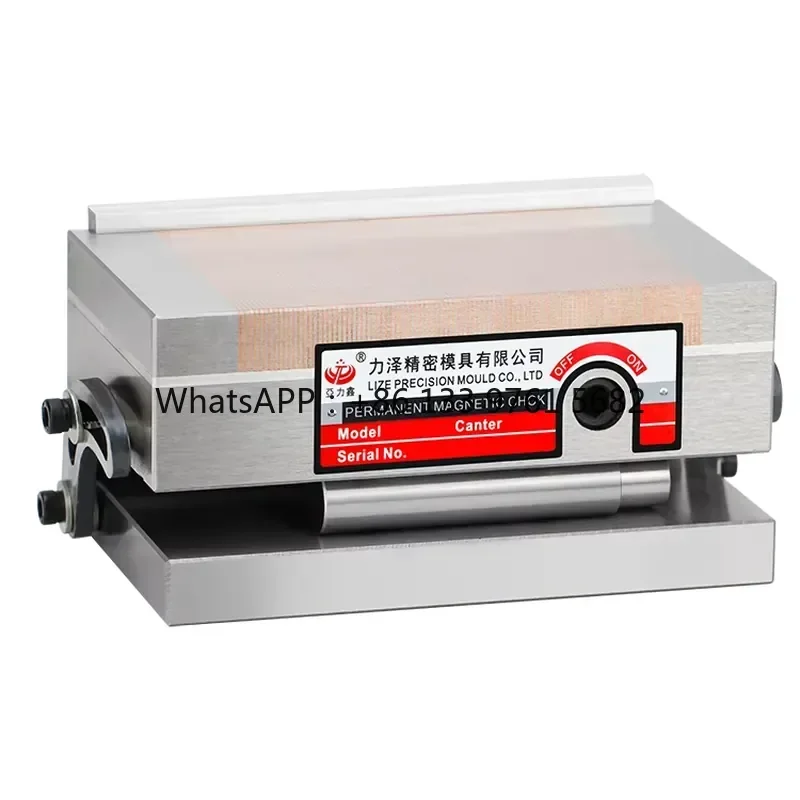 WSQ Versatile Magnetic Chuck Two-Axis Sine Plate Hot Industrial Use Cast Iron Compound Sine Permanent Magnet Magnetic Chuck