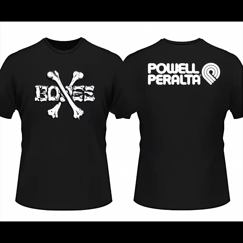 

New men's Skeleton Bao T-shirt Sports Skateboarding World Final World Freestyle Harajuku Printing Women's Comfort