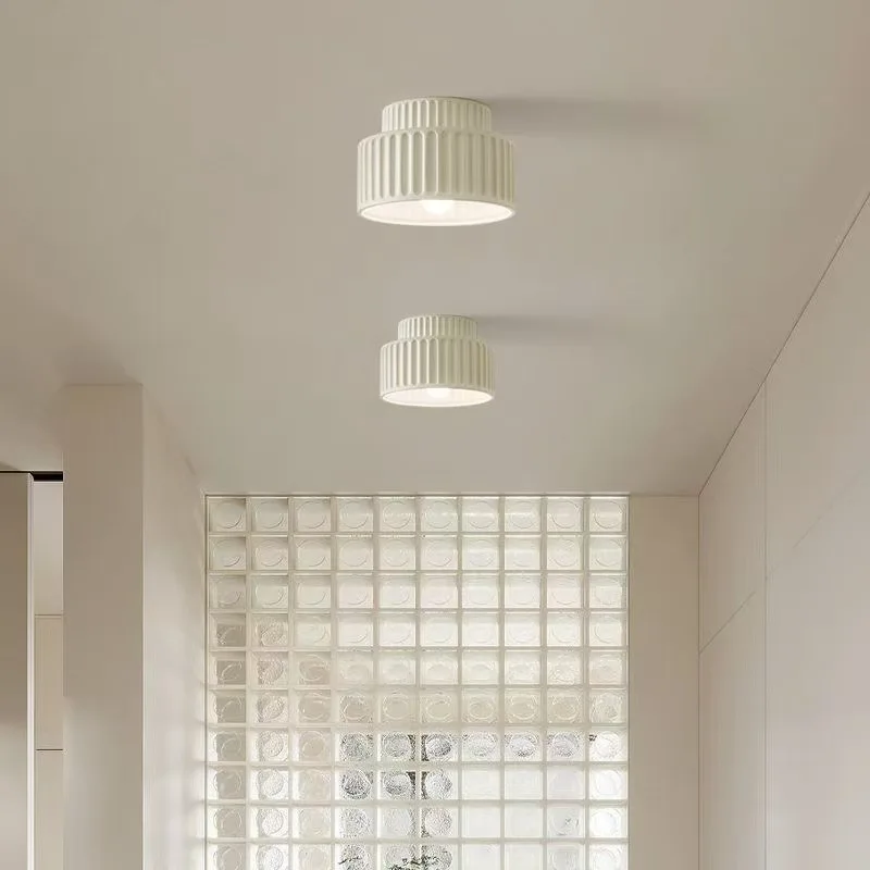 Nordic Surface Mounting Ceiling Light Resin Lamp For Bedroom Hallway Living Room