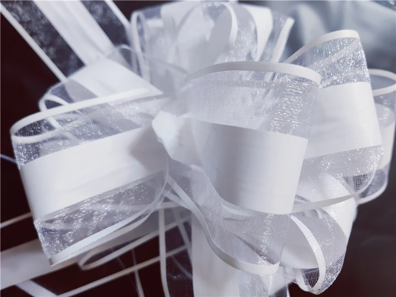 10PCS Blume Auto Geschenke Hochzeit Pull Bow Bänder Wrap Verpackung Valentinstag Geburtstag Veranstaltungen Party Supplies Valentine Bowknot – Detail 3