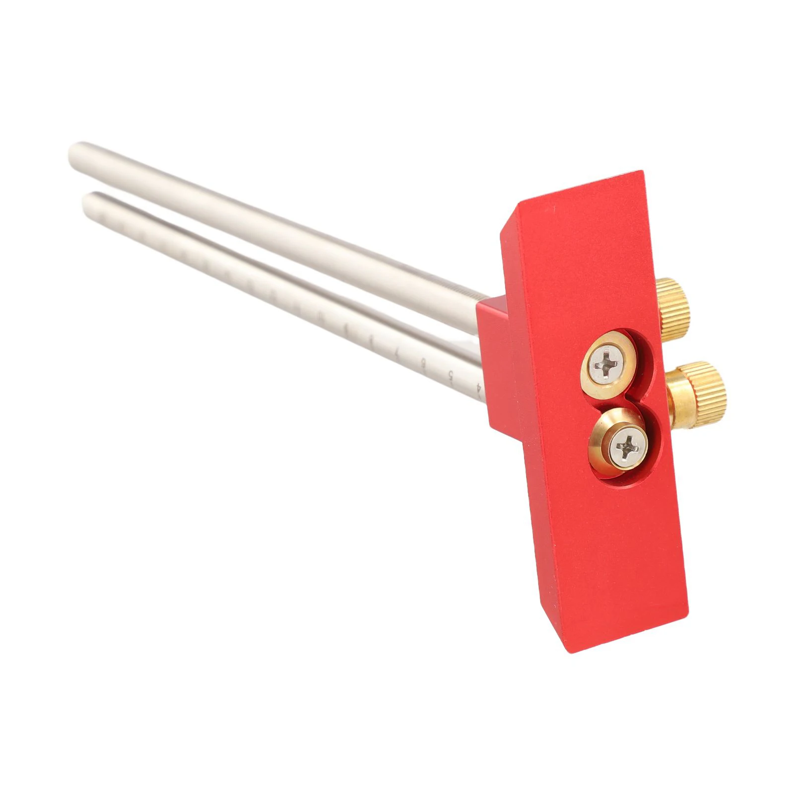 Double Head Scriber Tool Marking Gauge Wooden Tenon Marking Device Stainless Steel Scriber Ruler Woodworking Tool