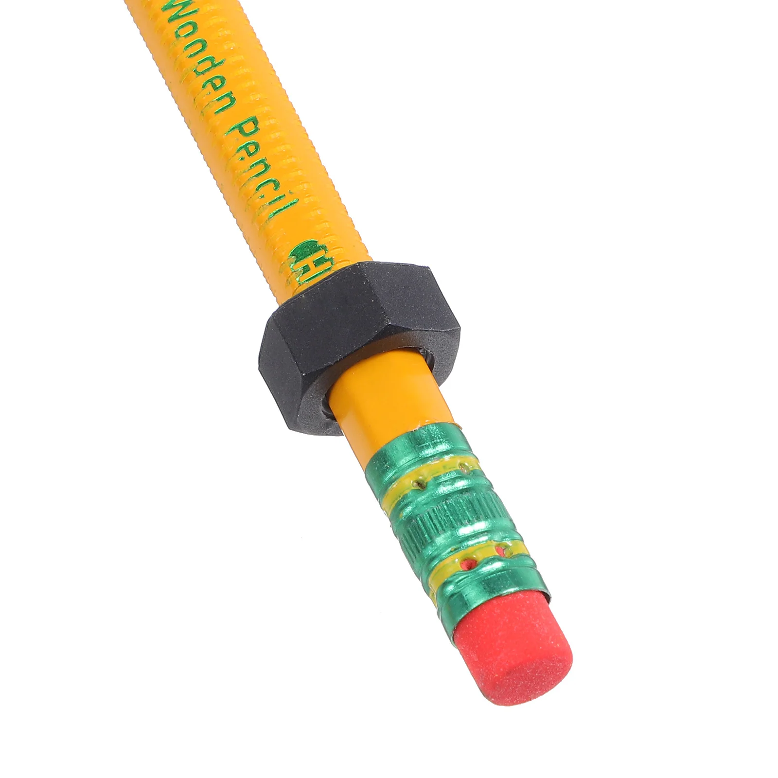 10 قطعة أقلام تململ للأطفال البالغين الخيوط انزلاق الجوز خشبية الميكانيكية قلم رصاص مريح الإجهاد تخفيف الرسم الحسي #4