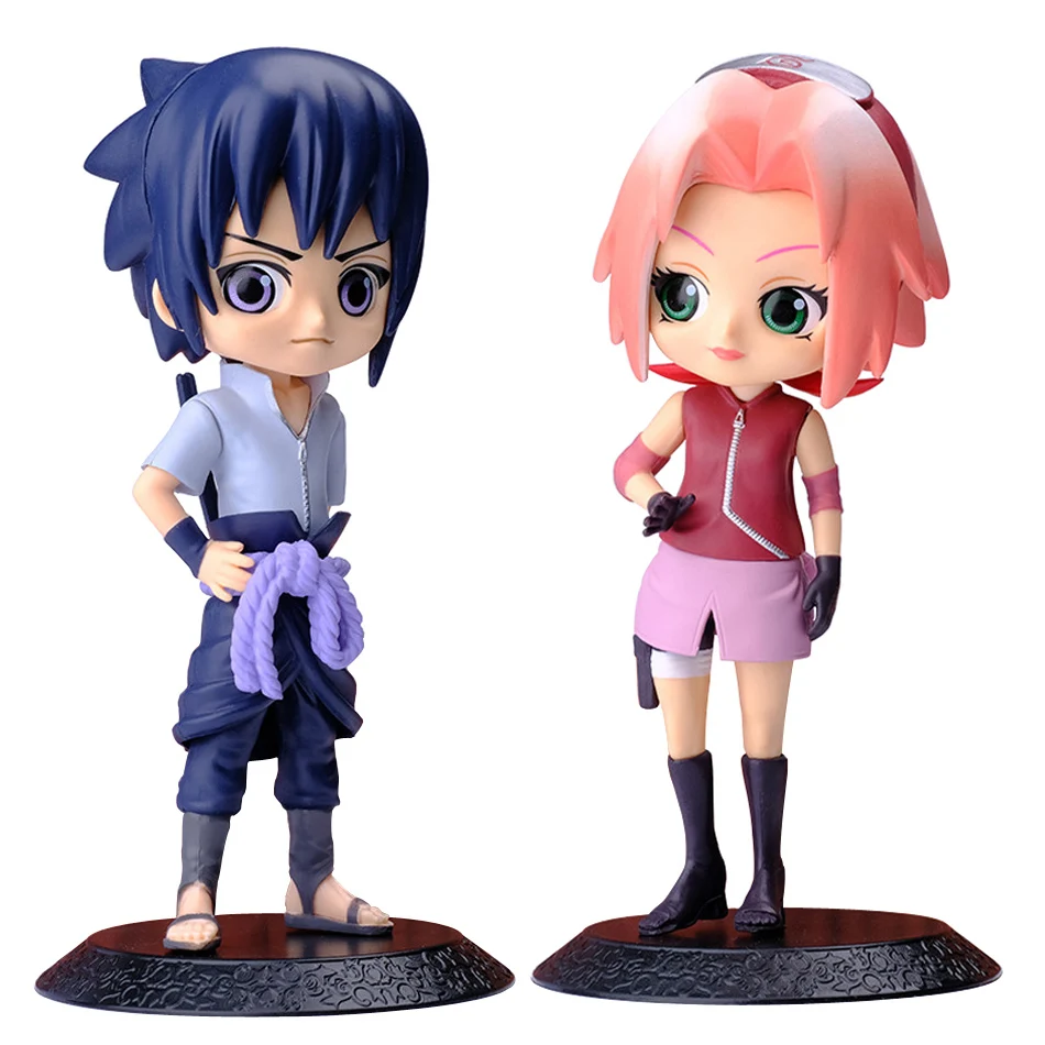 15cm Naruto Sakura Action Figures Uchiha Gaara Kakashi Model PVC Anime Figurines For Decoration Collection Gift Toys