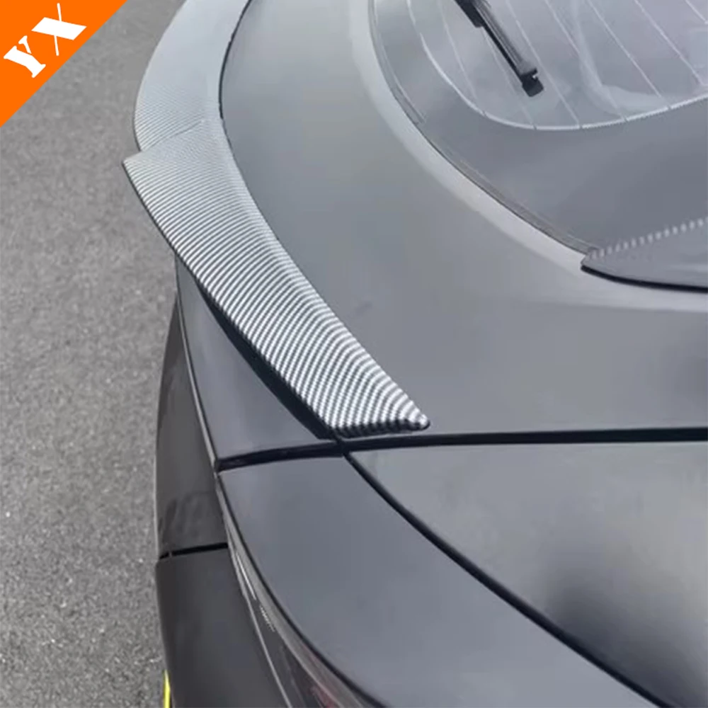 For Changan UNIT UNI-T 2020-2024 Accessories Carbon Car Sports Tail Wing Fixed Wind Reduces Air Resistance Roof Fixed Wing
