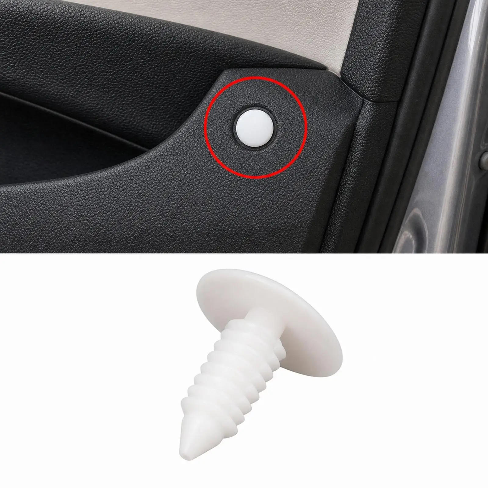 Car Styling Plastic Push Fastener Set Retainer Clips for Canopy Trim for GM 1605396 AMC 4004919