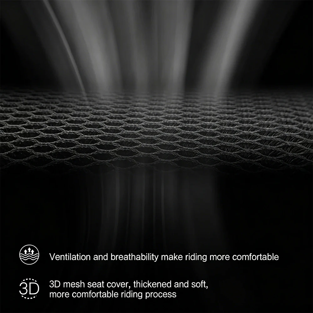 For Kove 450 Rally 2024- 3D Mesh Motorcycle Seat Cover Seat Pad With Anti-slip Mesh Summer Cool Design UV Protection 450RALLY