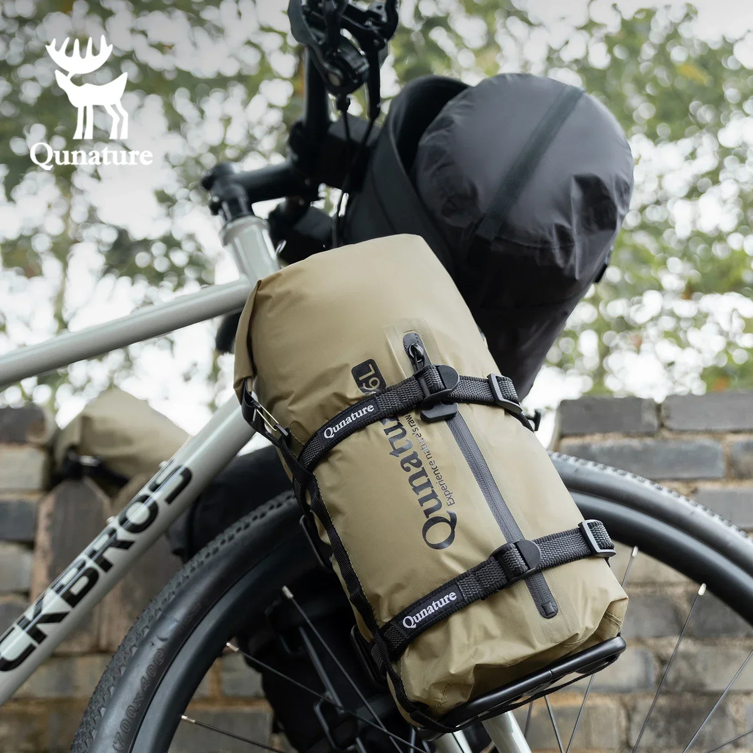 

Qunature Bikepacking Bicycle Bags Lightweight Waterproof Compression Bags Shelf Bag Randomly Installed Road Bike Mtb Cycling