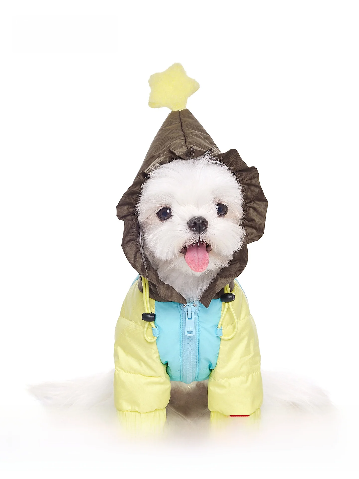 

Mooki Pet Dog Winter Jaet Quilted Coat Small Dog Yorkie Schnauzer Winter Clothes Outerwear Pet Clothes Casual Sle Warm